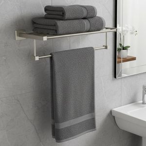 Porte-serviettes en métal au design attrayant pour la salle de bain, de qualité supérieure, disponible à un prix plus bas - Product Image 6