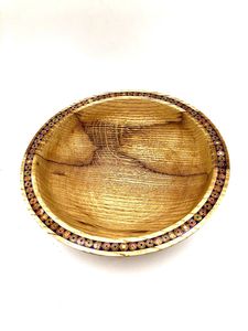 Bol en bois artisanal, décoratif, peint à la main, écologique, pour servir, bol à fruits, plat en bois fait main, décoration d'intérieur - Product Image 6