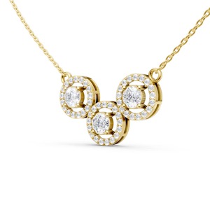 Diamante Cultivado en Laboratorio de Primera Calidad, Joyería Fina de Oro de 9K para Mujer, Joyería de Diseño Elegante y Brillante para Novias y Bodas - Product Image 6