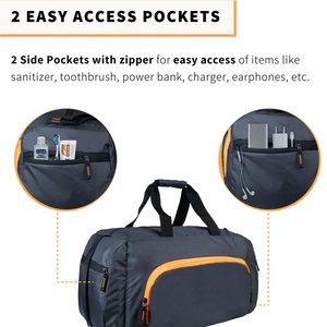 Bolsa Deportiva Impermeable Grande Personalizada con Logotipo, con Espacio para Zapatos y Correa para el Hombro, para Hombres y Mujeres, para Viajes, Campamentos y Actividades al Aire Libre - Product Image 6