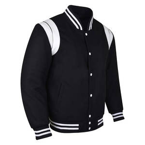 Chaqueta Varsity Casual de Invierno para Hombre, Diseño Personalizado, Alta Calidad, Secado Rápido, Transpirable, Colores Personalizados, Logotipo Personalizado, OEM/ODM, Venta al Por Mayor - Product Image 2