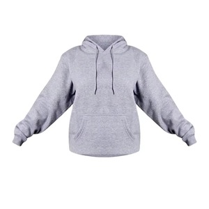 เสื้อฮู้ดครอปโอเวอร์ไซส์สีน้ำเงินกรมท่าแบบยูนิเซ็กซ์ แขนยาว กระเป๋าหน้า สีพื้น สไตล์ลำลอง เสื้อกันหนาวมีฮู้ด ผ้าถักขนแกะ สำหรับฤดูใบไม้ร่วง - Product Image 2