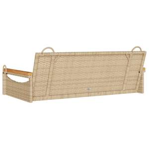 Banc balançoire de patio beige - Product Image 6