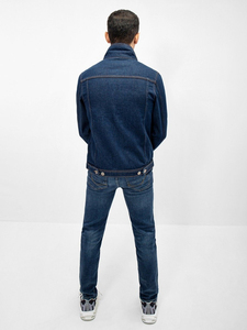 Fashionable Spring Washed Denim <b>Jeans</b> Jacket Men Hot Sale Premium Quality Loose Fit Oversized High Quality Denim Jackets - Product Image 4