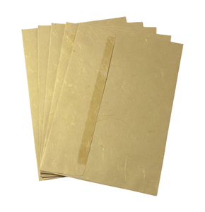 Enveloppes Premium Camelon Exports de couleur beige, fabriquées en coton et en fibres de soie, sans bois et sans acide, fabriquées au Rajasthan - Product Image 2