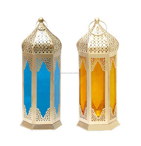 Linternas de vela colgantes de hierro de diseño moderno de la mejor calidad, tarros de vela de Metal decorativos únicos para decoración del hogar - Product Image 1