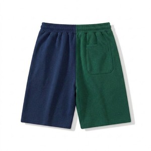 Unisex <b>Mens</b> Navy Green Patchwork Sweat <b>Shorts</b> Casual Summer Drawstring Loose Fit Streetwear Athletic <b>Lounge</b> <b>Shorts</b> 2026 - Product Image 6