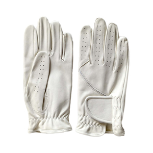 Guantes de Golf de Piel Cabretta de Alta Calidad, Parte Superior de Malla Transpirable, Duraderos, con Logotipo Personalizado, para las Cuatro Estaciones - Product Image 4