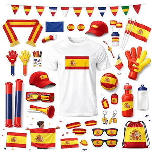 Kit de Aficionado al Fútbol Personalizado, Diseñado para la Participación de los Aficionados, Apoyo al Estadio y Orgullo del Equipo, con Accesorios de Alta Calidad - Product Image 1