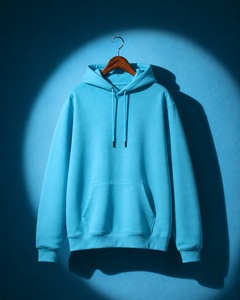 Sudadera Azul de Manga Larga 100% Algodón para Hombre, Estampada, Cuello Redondo, Informal, para Ropa Urbana Personalizada y Venta al Por Mayor - Product Image 5