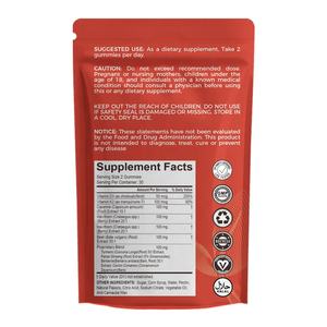 סוכריות גומי תמצית פלפל קאיין OEM/ODM, תוסף פלפל קאיין תומך במערכת הלב וכלי הדם, בלב ובדם - Product Image 4