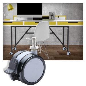 Rueda giratoria de bloqueo para muebles y sofá, accesorio de 75mm - Product Image 2