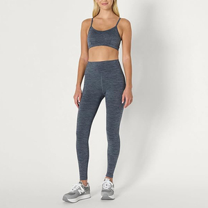 Trendy Denim Blue Seamless Bralette Womens Sports <b>Bra</b> <b>Thin</b> <b>Strap</b> Low Impact Yoga <b>Bra</b> for Everyday Wear - Product Image 5