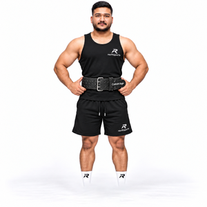 Ceinture de Powerlifting à Double Crochet avec Logo Personnalisé, pour Entraînement de Force et Fitness en Salle de Sport, Commande en Gros, Fournisseur d'Usine, Usine de Vêtements - Product Image 2