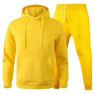 Haute qualité XL pantalons de survêtement personnalisés survêtement ensembles lourd 100% coton Fitness sport survêtements décontracté hiver à capuche Cargo - Product Image 3