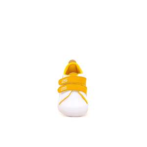 รองเท้าบูทลำลองผ้าแคนวาสสำหรับทารก, KD7364ทันสมัยสีเหลือง - Product Image 1