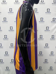 Ensembles de sport athlétiques de basketball pour hommes personnalisés par sublimation, uniformes d'équipe, kits de maillots de sport à séchage rapide (vente en gros OEM) - Product Image 6