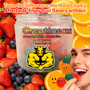 Gomitas de Monohidrato de Creatina de 5000 mg, Gran Venta en la UE y EE. UU., Dosis de 5 g para Hombres y Mujeres, Apoya la Fuerza y la Recuperación Muscular - Product Image 6