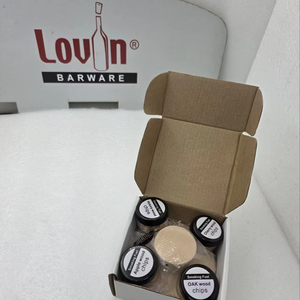 Wood Cocktail & <b>Snack</b> Trays-Portable Eco-Friendly Reusable <b>Bar</b> Accessories for Cocktail and Gift Use Classic Style Wholesale - Product Image 4