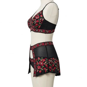 Combinaison en soie brodée à la main avec fermeture éclair antibactérienne, soutien lombaire pour femme, accessoires de tenue traditionnelle - Product Image 4