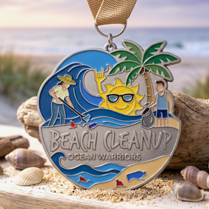 Medallas Personalizadas OEM de Aleación de Zinc con Esmalte Suave, Medallas de Premio para Competiciones Deportivas, Marktex - Product Image 2