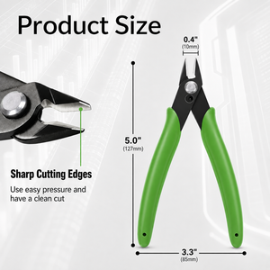 LUMINEX IMPEX LUB=113 <b>Long</b> <b>Nose</b> Stainless Steel Lightweight Smooth Work Jewelry Making Polishing Pliers for Bracelet Making DIY - Product Image 5