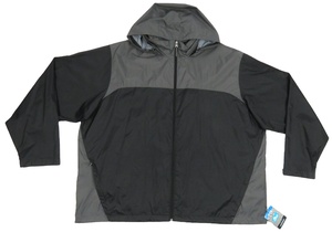 100% Nylon Super-Dry Impermeable Lago Lluvia Con capucha Cremallera completa Chaqueta cortavientos abrigos de lluvia - Product Image 2