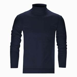 Wholesale <b>Mens</b> Soft Handfeel Turtleneck <b>Shirt</b> Elastic Stretch Fabric High Neck Undershirt Custom Apparel High Neck <b>Shirts</b> <b>Men's</b> - Product Image 1