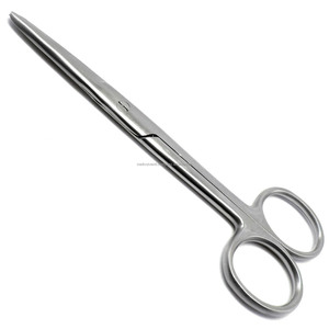 Ciseaux Mayo droits 6 pouces à bout arrondi, chirurgicaux, manuels, durables, en acier inoxydable, certifiés CE ISO, fournisseur OEM en gros - Product Image 1