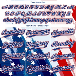 Jersey de Béisbol Sublimado Personalizado de la Mejor Calidad, Diseño de Bandera Americana, Unisex, Manga Corta, Absorbe la Humedad, Ropa Deportiva para Equipos, Talla Adulto - Product Image 4