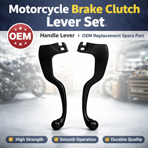 Levier de frein et d'embrayage pour moto Bajaj Discover 100 |   Ensemble de leviers de commande, pièce de rechange OEM - Product Image 2