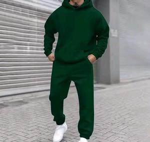 Hiver 2026 – Ensemble de survêtement décontracté pour homme en pur coton de haute qualité avec sweat à capuche - Product Image 3