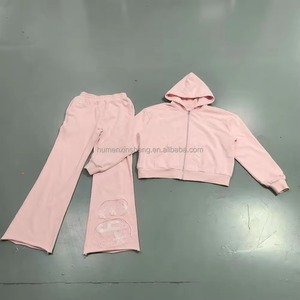 Fabricant d'ensembles de survêtements personnalisés, vente en gros de vêtements de sport, survêtements pour hommes et femmes, entraînement en salle de sport, jogging, fitness, vêtements décontractés - Product Image 6