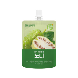 [ChunhoNcare] Jus d'extrait de Noni 70ml 30 sachets Boisson santé coréenne en sachet Mélange de pomme Complément alimentaire Vente en gros - Product Image 2