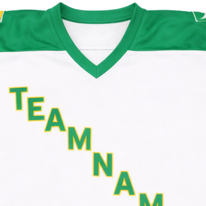 Camiseta de Hockey sobre Hielo Personalizada |   Personalización del Nombre del Equipo en Diagonal - Ropa de Entrenamiento de Malla Transpirable - Uniforme Deportivo Profesional - Product Image 5