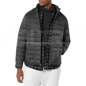 ¡Novedad de 2025! Chaqueta acolchada informal para hombre, ropa de calle de invierno con cuello levantado personalizada, precio al por mayor - Product Image 3