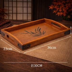 Bandeja de Servir de Madera Hecha a Mano de Lujo con Tablas de Cortar de Lujo Meena - Product Image 4