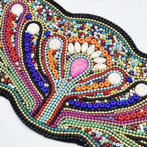 Cinturón Bordado a Precio Económico, Cinturón de Diseñador para Mujer, para Saree, Lehenga, Vestido y Fiesta, Elegante Cinturón con Bordado - Product Image 4