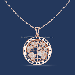 สร้อย925คริสตัลสองเส้นสำหรับผู้หญิงเครื่องประดับแฟชั่นใหม่ขายส่ง - Product Image 1