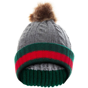 Gorro de punto grueso personalizado, gorro cálido de invierno con ribetes, unisex, para uso en exteriores, venta al por mayor, OEM, marca privada - Product Image 6