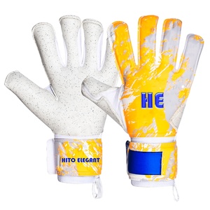 Vente chaude Nouveauté Gants de gardien de but de football sur mesure Confortables Respirants Néoprène Latex allemand Grip Cuir - Product Image 1
