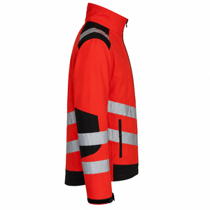 Chaquetas impermeables para trabajo en exteriores, hechas a medida para hombres, con cierre y cinta reflectante, para construcción. - Product Image 3
