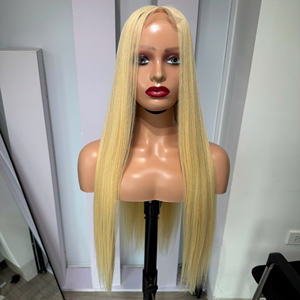 Extensiones de cabello natural de fábrica de precio humano vietnamita de color rubio liso de hueso - Product Image 2