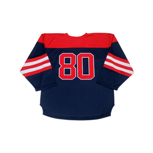 Camisetas de Hockey sobre Hielo Personalizadas para Hombre, Sublimadas, con Bordado, Uniformes de Hockey sobre Hielo para Equipos, Proveedor OEM, Entrega Rápida - Product Image 5
