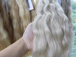 Precio al por mayor Extensiones de cabello a granel Cabello humano Double Drown 100 gramos Colores claros 16 pulgadas - Product Image 5