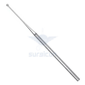 Curette Buck Longueur 16,5 cm / 6-1/2 pouces Fig. 2 Curettes chirurgicales en acier inoxydable à bout arrondi, instrument médical pour tissus de précision - Product Image 5