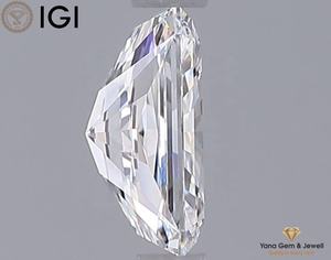 Diamant de laboratoire CVD, clarté VVS2, couleur D, 1,30 carat, avec certificat IGI, taille radiant, pour bijoux de luxe. - Product Image 3