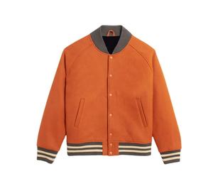 Chaqueta universitaria de béisbol de lana para hombre con bordado de chenilla personalizado, abrigo universitario, chaqueta de lana de invierno con bordado para exteriores - Product Image 1