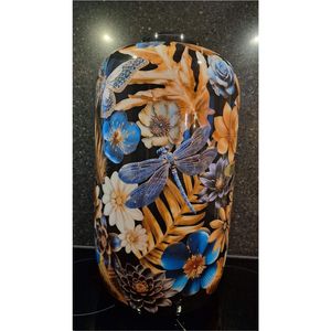 Vase en métal élégant avec motif de fleurs de coquelicot artistique, centre de table décoratif personnalisé, décoration d'intérieur de haute qualité, directement de l'usine - Product Image 5