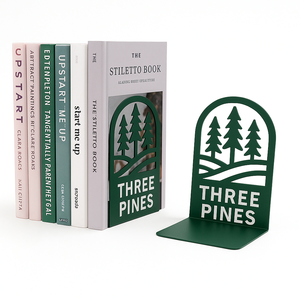 Porte-livres papillon en acier inoxydable découpé au laser, taille personnalisée, pour décoration d'étagère - Product Image 6